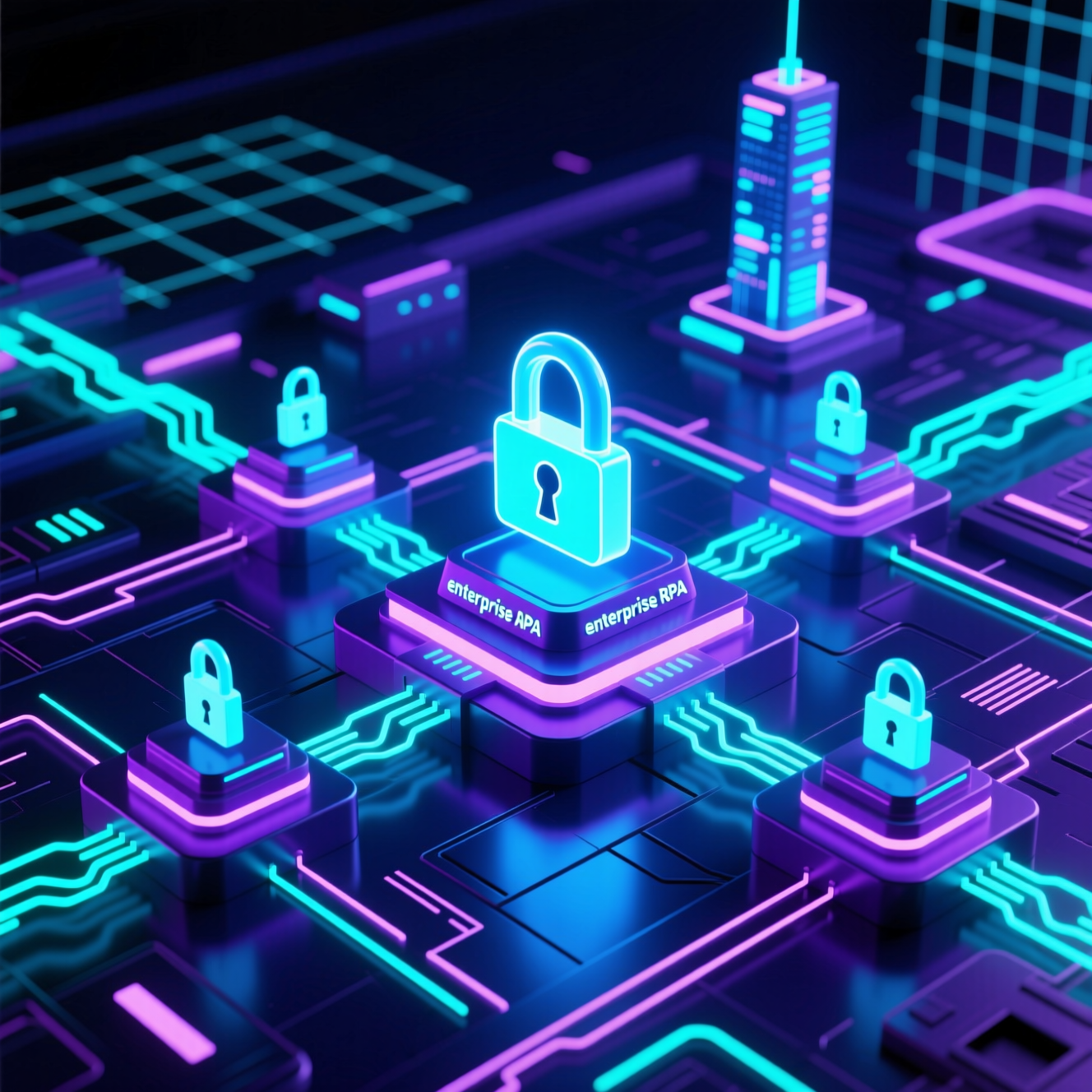 Enterprise RPA Integration Architecture